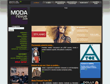 Tablet Screenshot of modarevue.com
